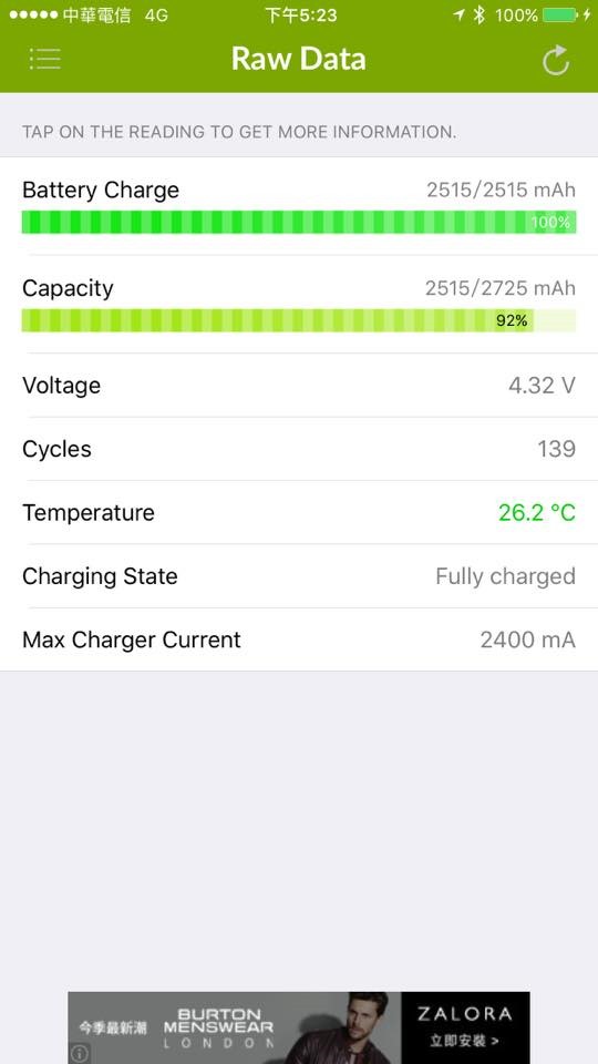 查詢iPhone電池健康度、壽命，Battery Life 免JB隨裝即測 1915606_10206918501535128_6697641066142280093_n