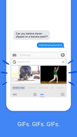 Google 為 iOS 推出 Gboard 鍵盤，整合搜尋功能不用切換畫面直接進行查詢 screen322x572-1