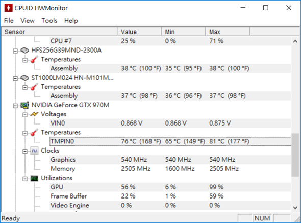 輕、薄、VR 跑得動！ASUS ROG 首款 STRIX 高效能電競筆電 GL502 來囉！ (含效能實測) cpuid-gpu