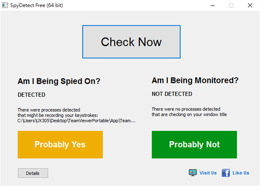 我的電腦被監控、追蹤了嗎？SpyDetect 免費軟體60秒幫你完成檢測 6-2