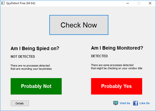 我的電腦被監控、追蹤了嗎？SpyDetect 免費軟體60秒幫你完成檢測 spydetectfree