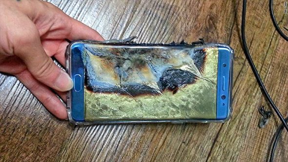 別撐了！三星最後通牒，決定讓 Note 7 「安樂死」 note-7-fire-590x332