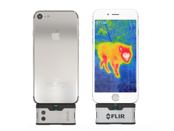 CES 2017報導：FLIR 推出新款手機紅外線熱像儀 FLIR One 與專業熱像拍攝設備Duo R、C3 FLIR_ONE_3rd_Gen_1