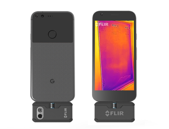 CES 2017報導：FLIR 推出新款手機紅外線熱像儀 FLIR One 與專業熱像拍攝設備Duo R、C3 FLIR_ONE_Pro_1