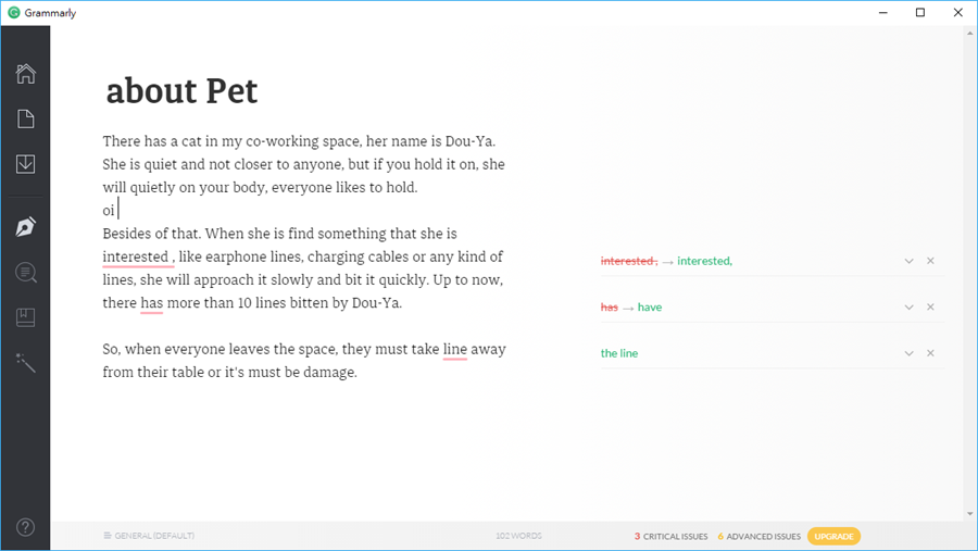 免費英文文法檢查網站 Grammarly，自動分析錯誤、給建議還教你怎麼用 022-2