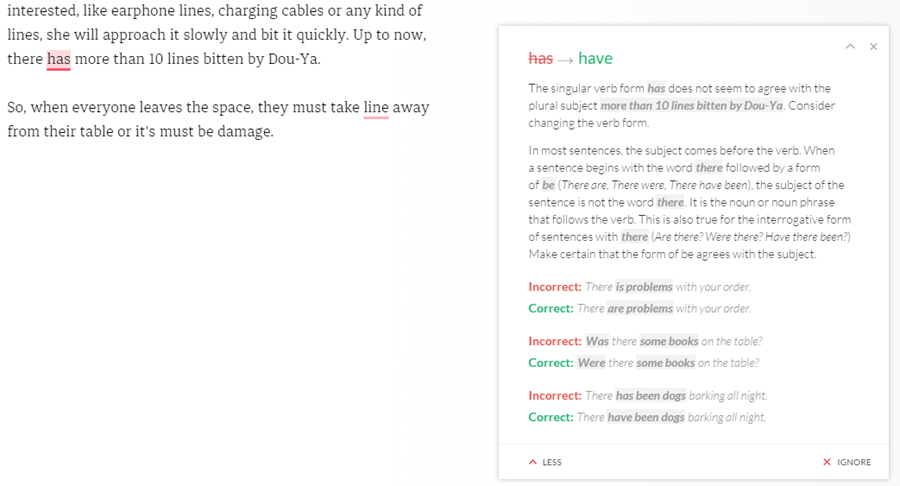 免費英文文法檢查網站 Grammarly，自動分析錯誤、給建議還教你怎麼用 025-3