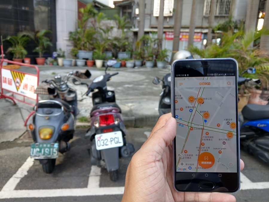 體驗心得：台南 oBike 無樁共享自行車試騎，自由停車無拘束 IMAG0867