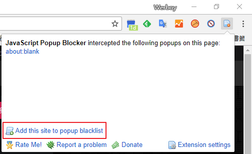 JavaScript Popup Blocker 擋廣告套件，阻擋擾人的彈出/背投廣告(Chrome) Image-016