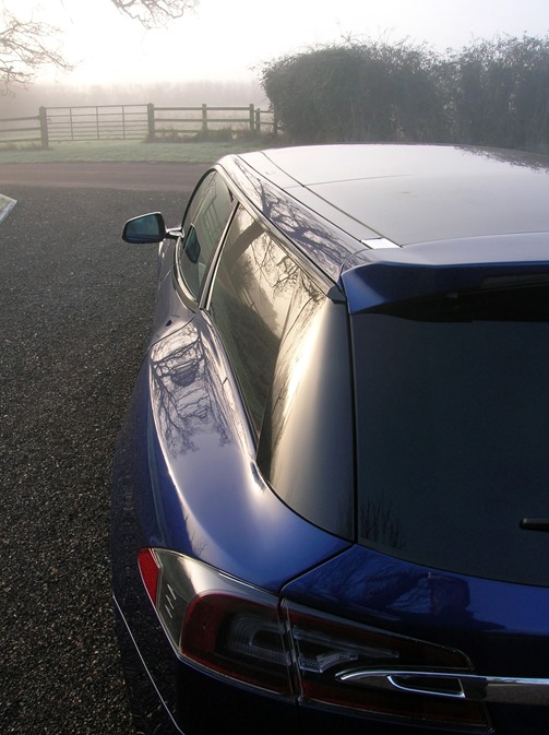 電動車多了新成員，以 Tesla Model S 改造的 Shooting Brake tesla-shooting-brake-london-show-5-1