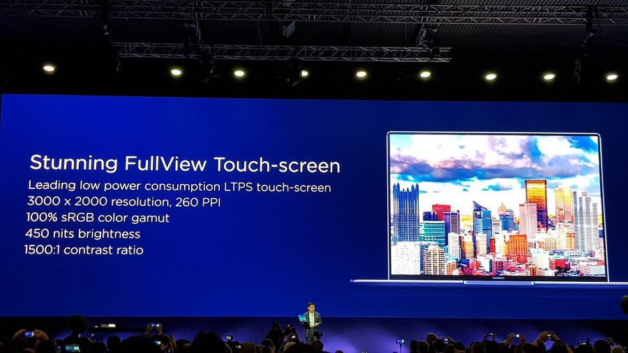 [MWC 2018] 華為正式發表 MateBook X Pro 及 MediaPad M5/M5 Pro 20180225_141100