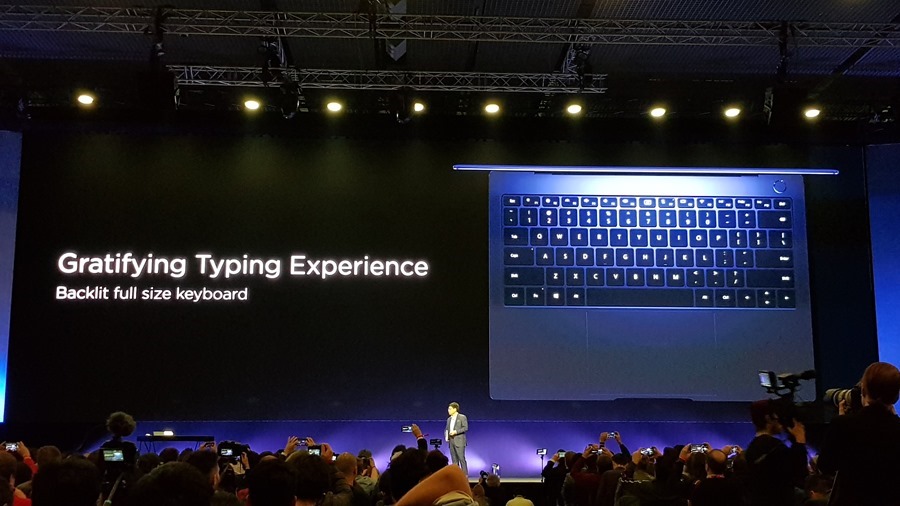 [MWC 2018] 華為正式發表 MateBook X Pro 及 MediaPad M5/M5 Pro 20180225_141938