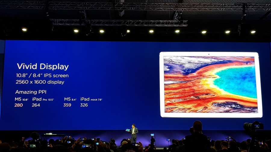 [MWC 2018] 華為正式發表 MateBook X Pro 及 MediaPad M5/M5 Pro 20180225_143335