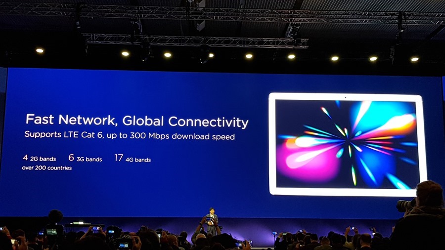 [MWC 2018] 華為正式發表 MateBook X Pro 及 MediaPad M5/M5 Pro 20180225_143654