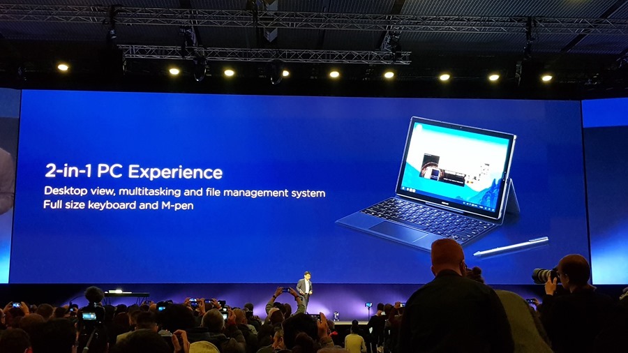 [MWC 2018] 華為正式發表 MateBook X Pro 及 MediaPad M5/M5 Pro 20180225_143801