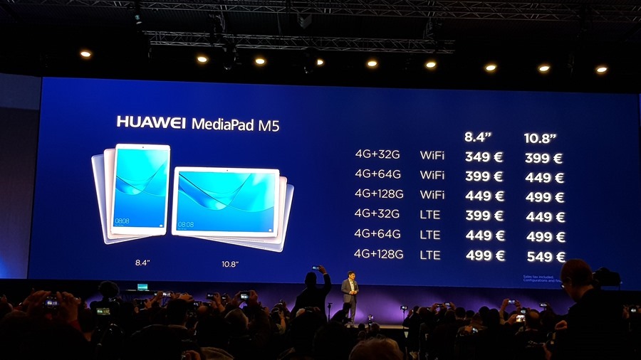 [MWC 2018] 華為正式發表 MateBook X Pro 及 MediaPad M5/M5 Pro 20180225_144406