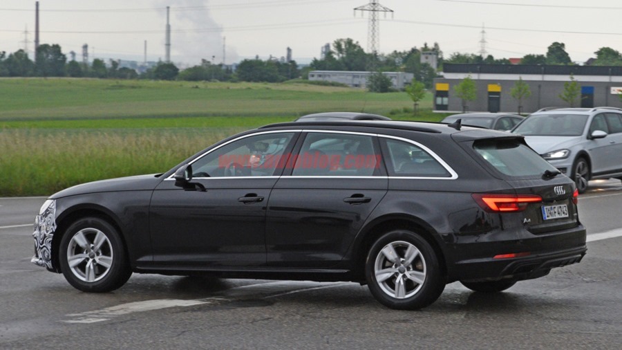 Audi A4 小改款被捕獲，外觀變化不大 audi-a4-facelift-9-1