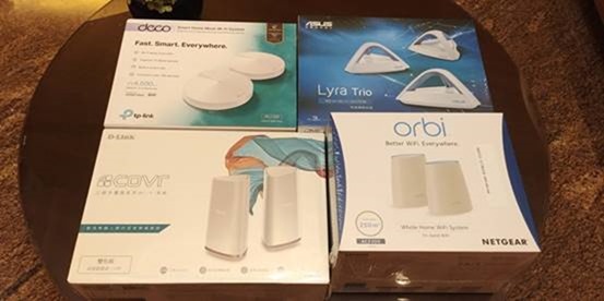 萬元 MESH 路由器大 PK (NETGEAR Orbi RBK40、TP-Link deco M9 Plus、D-LINK COVR-2202、ASUS Lyra Trio) clip_image002