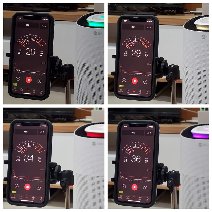 [評測] BRISE C260：超乎想像的安靜、防護最全面的空氣清淨機 nightcare%E9%9F%B3%E9%87%8F