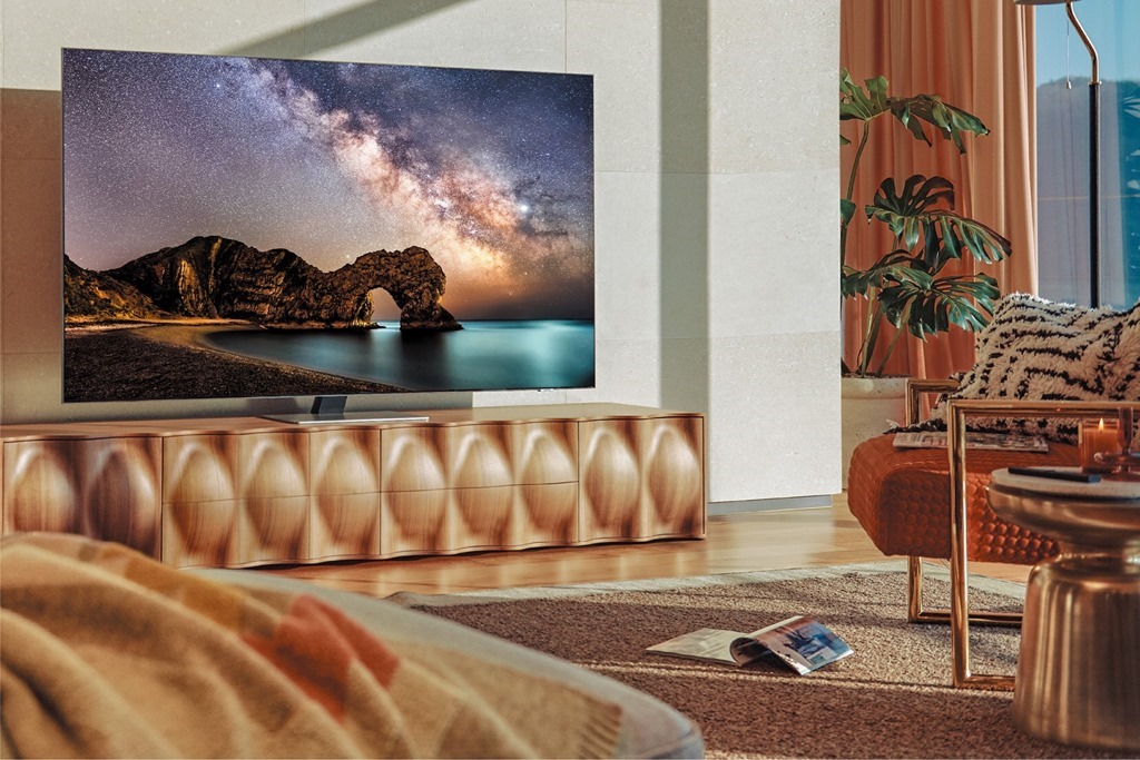 Samsung 發表全新 Neo QLED 8K 量子電視，導入 Mini LED 顯示技術，視覺、聽覺、美學感受全面升級 %E3%80%90%E6%96%B0%E8%81%9E%E7%85%A7%E7%89%878%E3%80%91Samsung-2021-Neo-QLED-4K-%E9%87%8F%E5%AD%90%E9%9B%BB%E8%A6%96-QN85A_%E6%83%85%E5%A2%83%E7%85%A7