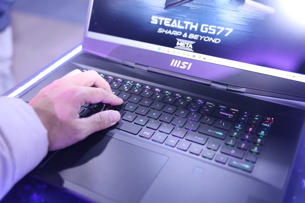 MSI推出元宇宙Meta-Ready筆電，全新Stealth GS77、Raider GE系列、Creator Z17創作者筆電，搭載Intel第12代Core處理器與RTX 3080Ti顯示晶片 IMG_9747