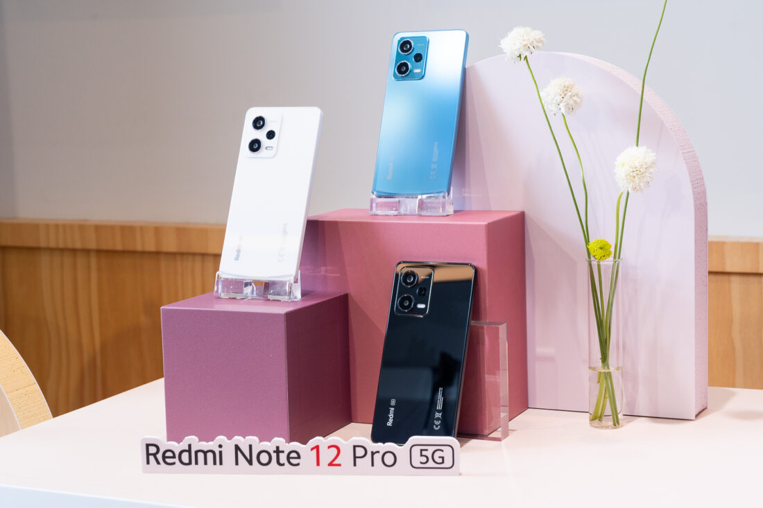 賣得比高階機好！小米再推 Redmi Note 12 Series 三款新機 Redmi-Note-12-Pro-5G採用高階智慧型手機專用的感光元件IMX766，讓更多日常拍照愛好者發揮IMX766驚人實力。-1100x733