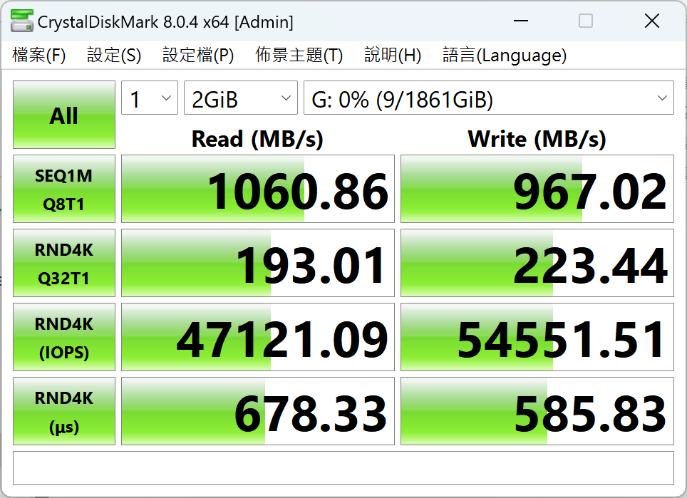 [評測] 外接式 SSD Crucial X9 Pro/X10 Pro 實測，每秒傳 1GB 是什麼感覺？ CrystalDiskMark