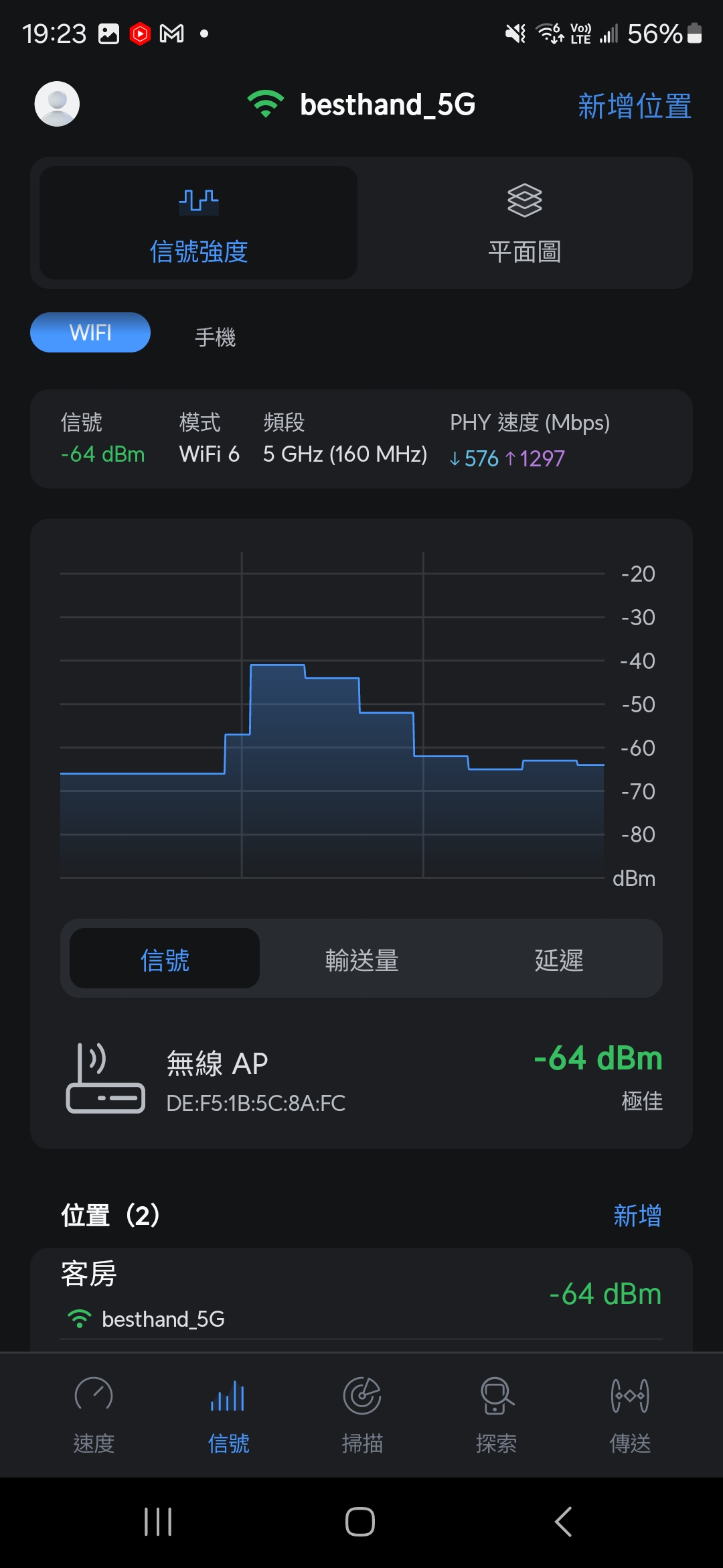 小米 AX3000T 評測：高 CP 值的高速 WIFI 6 路由器 Screenshot_20240515_192338_WiFiman