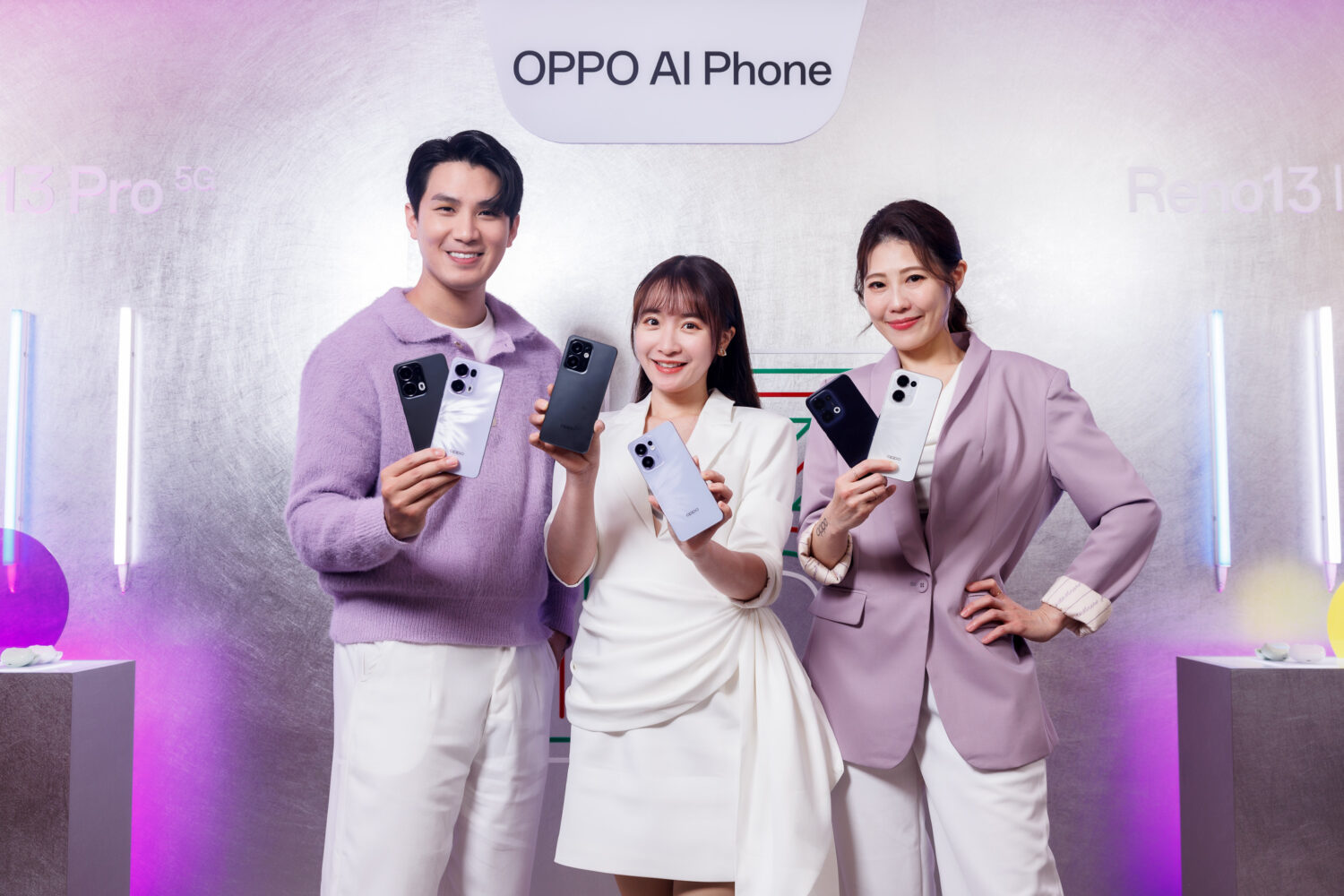 OPPO 推出 AI 輕旗艦手機 Reno13、Reno13 Pro 【圖三】Reno13-系列硬體規格超越過往定位，加入Reno系列有史以來最強續航與電量-1500x1000